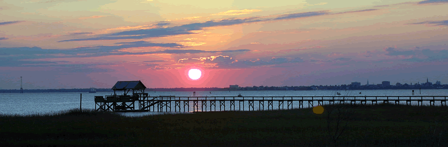 Mount Pleasant Sunset